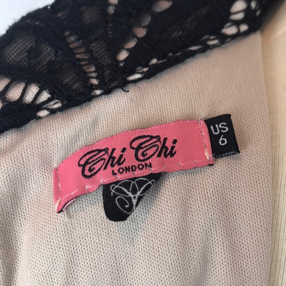 Chi Chi London | Black Mini Formal Dress - Picture 5 of 6